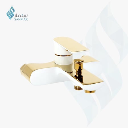 خلاط دش فينوس أبيض x ذهبي