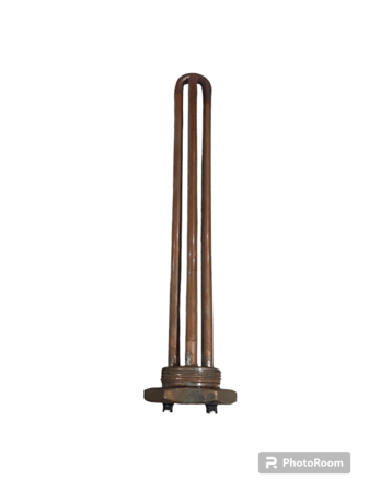 قلب سخان سنة نحاس جهد 220 فولت مع الثرموستات صناعة ايطالية (أصلي)