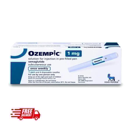 اوزمبك 1 مجم، لعلاج السكري وخسارة الوزن بأمان - ozempic 1 mg
