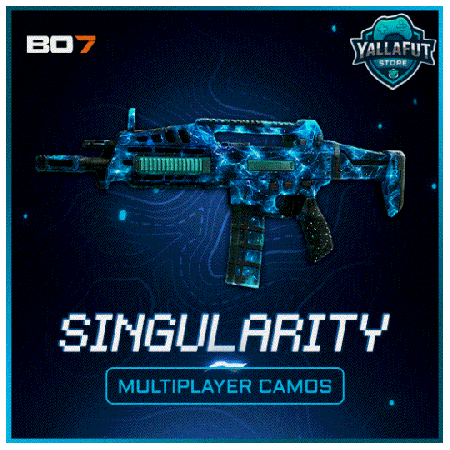 فتح لون سينقليرتي بلاك اوبس (7) - (BO7 Multiplayer Camos) جهد 100%