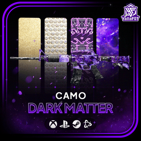 فتح لون سينقليرتي بلاك اوبس (7) - (BO7 Multiplayer Camos) جهد 100%