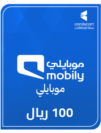شحن موبايلي 100 ريال