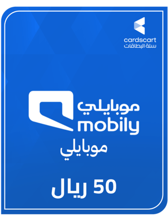 شحن موبايلي 50 ريال