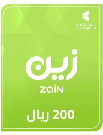 شحن زين 200 ريال