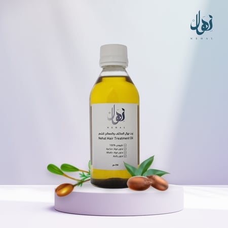 زيت نهال المكثف المعالج للشعر