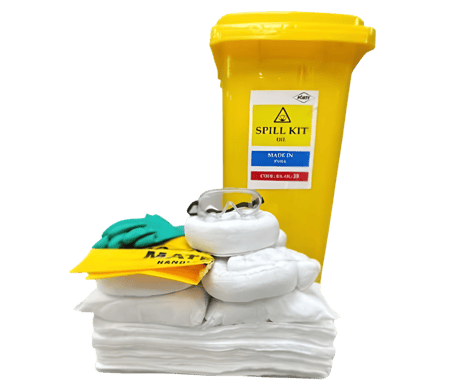 طقم انسكاب الزيت سلة 30 جالون