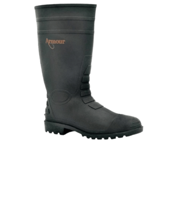 بوت / حذاء سلامة مطاطي مع اصبع من الصلب - ماركة ارمور