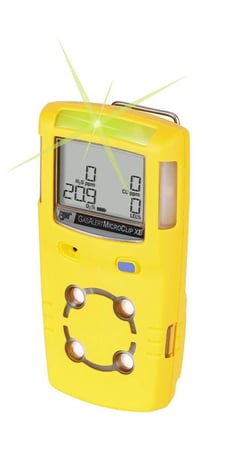 كاشف الغازات المتعددة القابل للصيانة من هانيويل Honeywell - BW-MicroClip XL (02/LEL/H2S/CO) 4Gas Detector