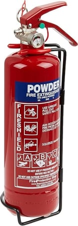 طفايات البودرة الجافة