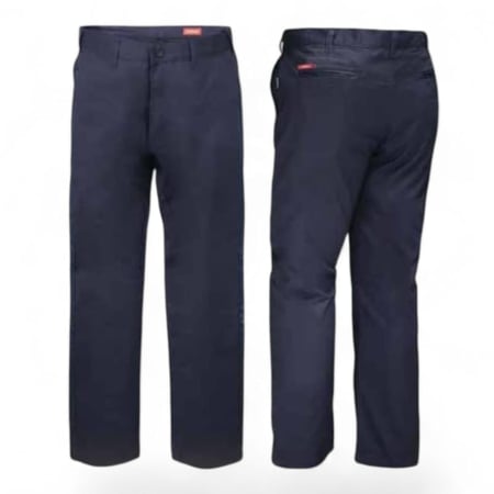 بنطال SARENA FR 12 Cal بقماش Proban® مقاوم للهب، معتمد CAT 2 وATPV 12، مضاد للكهرباء الساكنة - ملابس عمل CAT 2