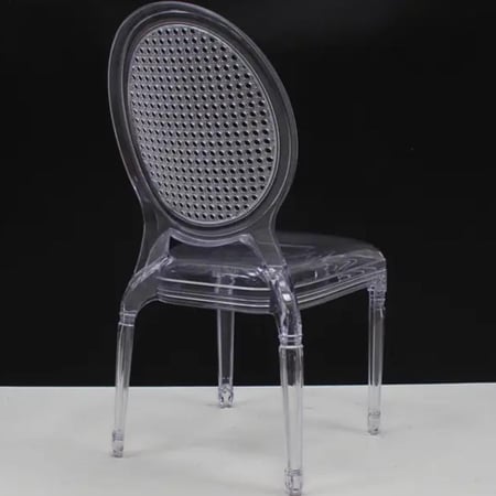 كرسي حفلات ومناسبات اكليريك شفاف قوي مقاوم للخدش OPC-018