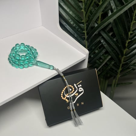 بكلايت حياكة يدوية  -  فيروزي