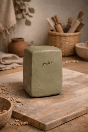 طين طينار الإيطالي (أسود خشن) – حرق منخفض 10 كجم