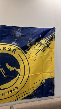 علم النصر بطل الدوري