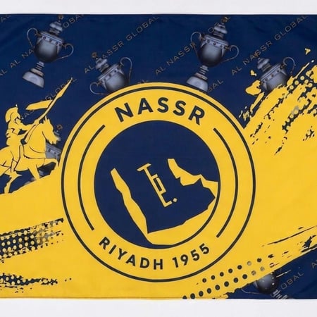علم النصر بطل الدوري