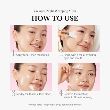 ماسك الكولاجين الليلي من ميديكيوب