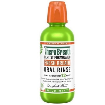 غسول الفم فريش بريث بالنعناع من ثيرابريث -500 مل