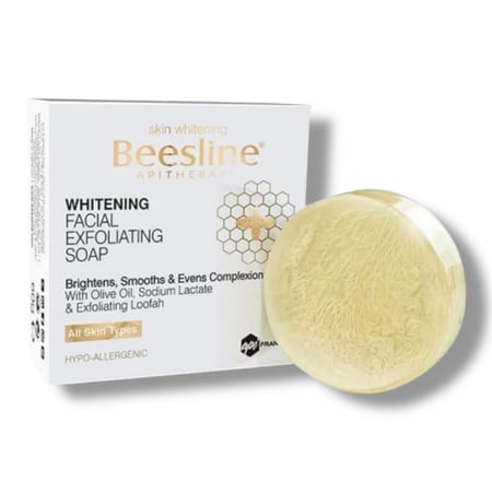 صابونة بيزلين لتقشير الوجه وتفتيح البشرة