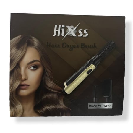 فرشاة تجفيف الشعر HiXss موديل MA512-W2 – بقوة 1200 واط