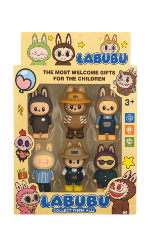 طقم شخصيات لابوبو – Labubu Collectible Figures