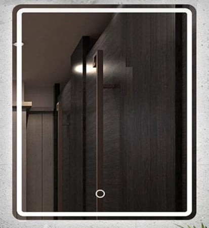 مرايا مربع بليد  60*80