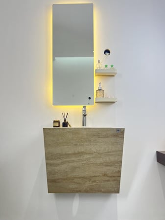 مغسلة ديكور بيج 80