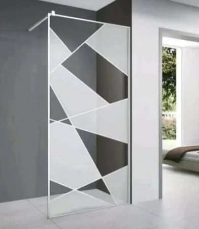 حاجز شاور كروم 7R 195*90