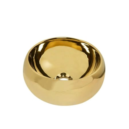 حوض ديكور ذهبي