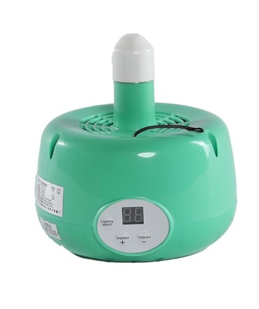 مروحة تدفئة صيصان 300 واط مع منظم حرارة – عدد 7 حبات