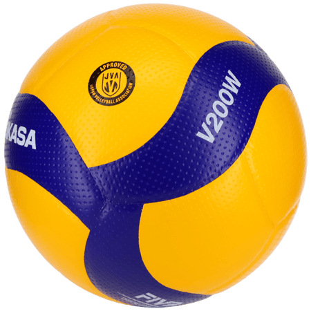كرة طائرة أصلية ميكاسا V200W معتمدة من FIVB مختومة من الاتحاد الياباني