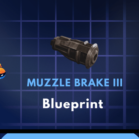 Muzzle Brake III  Blueprint  - ارك رايدرز بلوبرنت