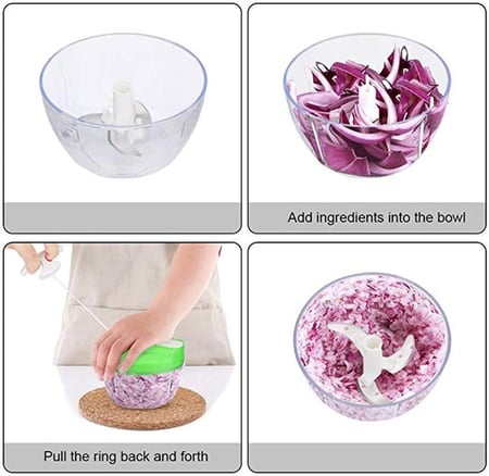 مفرمة طعام يدوية متعددة الاستخدام