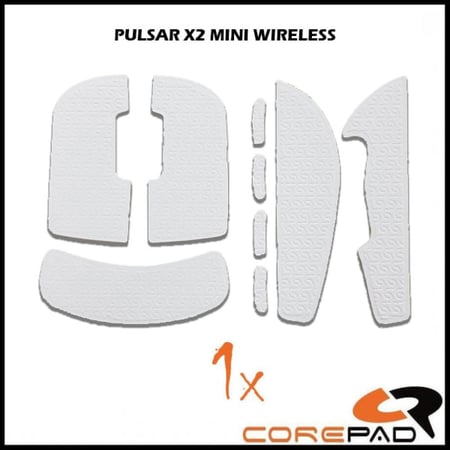 Corepad Grips Pulsar X2 Mini Wireless white