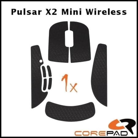 Corepad Grips Pulsar X2 Mini Wireless BLACK