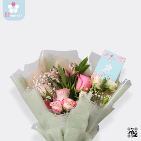 باقة ورد طبيعي  NF031