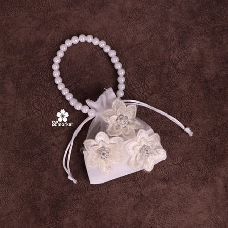 كيس الملح العروس مع دانتيل