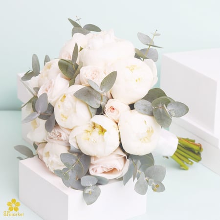 مسكة عروس ورد طبيعي M1181