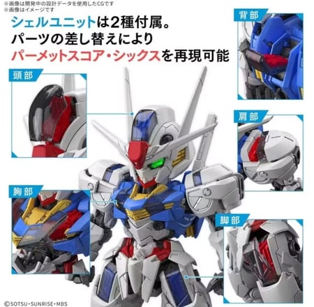 Gundam Aerial MGSD
