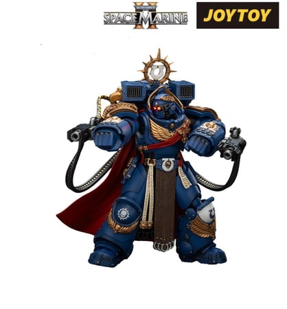 Ultramarines, Marneus Calgar, Chapter Master with MkX Gravis Armour and the Gauntlets of Ultramar (1/18 Scale)