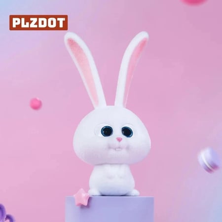 Plzdot The Secret Life Of Pets Snowball's Life ( Blind Box )