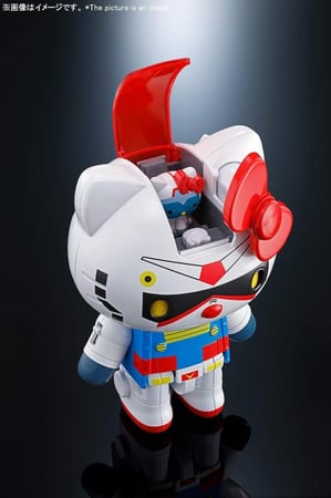 Gundam x Hello Kitty, Bandai Spirits Soul of Chogokin Die-Cast Metal ( TAMASHII NATIONS )
