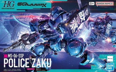 Police Zaku GQuuuuuX HG 1/144
