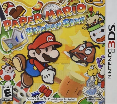Paper Mario sticker star new sealed