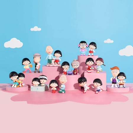 عشوائي Chibi Maruko Chan's The Time With You Series Figures ( Blind Box )