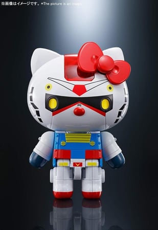 Gundam x Hello Kitty, Bandai Spirits Soul of Chogokin Die-Cast Metal ( TAMASHII NATIONS )