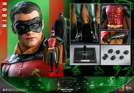 ROBIN BATMAN FOREVER MOVIE MASTERPIECE 1/6 ACTION FIGURE By (HOT TOYS)