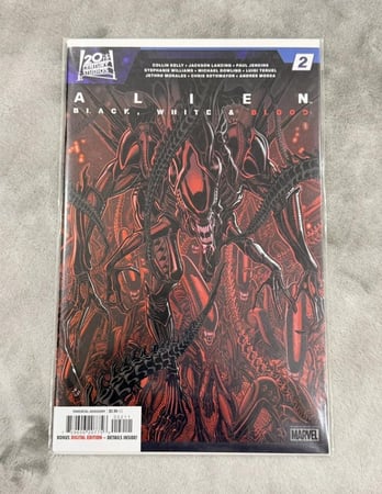 - سلسلة من 4 اعداد  ALIEN Black ,White & Blood