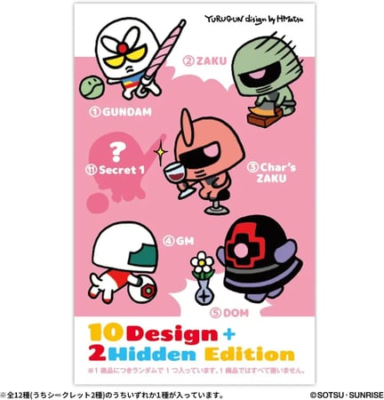 GUNDAM YuRuGun wave 1 Blind Box-عشوائي