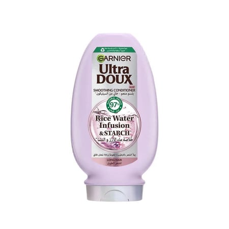 غارنييه ألترا دوكس بلسم منعم خالي من السيليكون للشعر الطويل - 360 مل