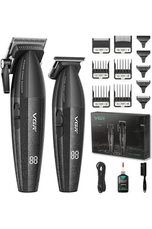 ماكينة قص الشعر الاحترافية V-640 S2 للرجال، ماكينة حلاقة وتشذيب لاسلكية